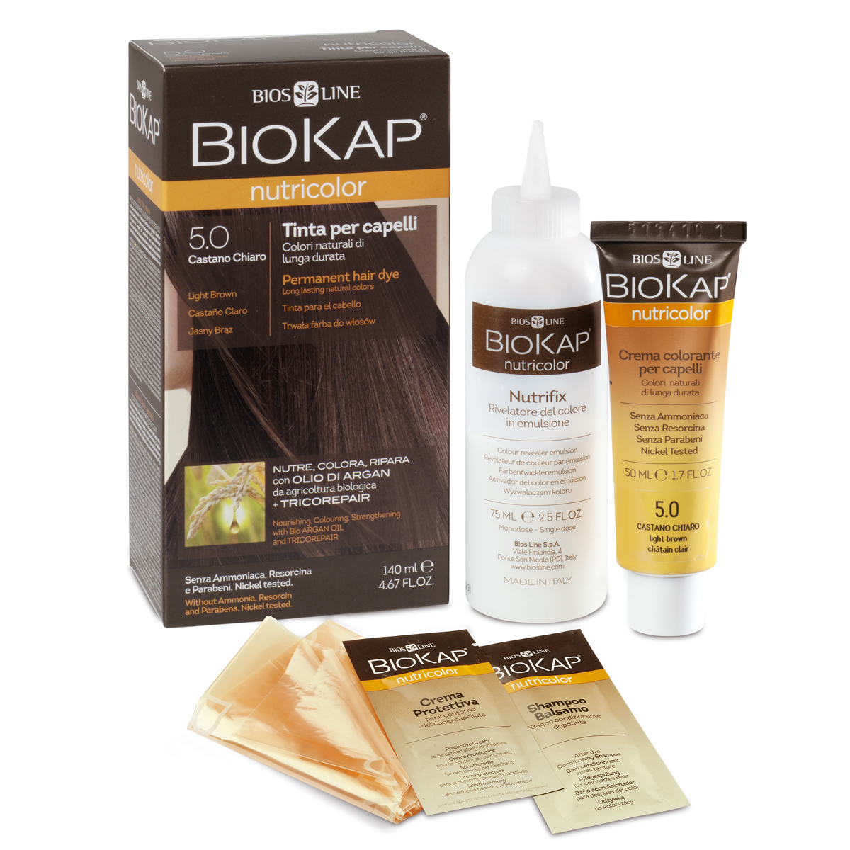 Bios Line S.p.A. - BioKap Nutricolor - Hair Dye