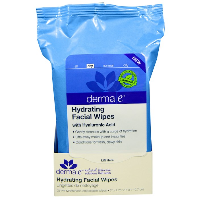 derma e - Hydrating - Facial Wipes