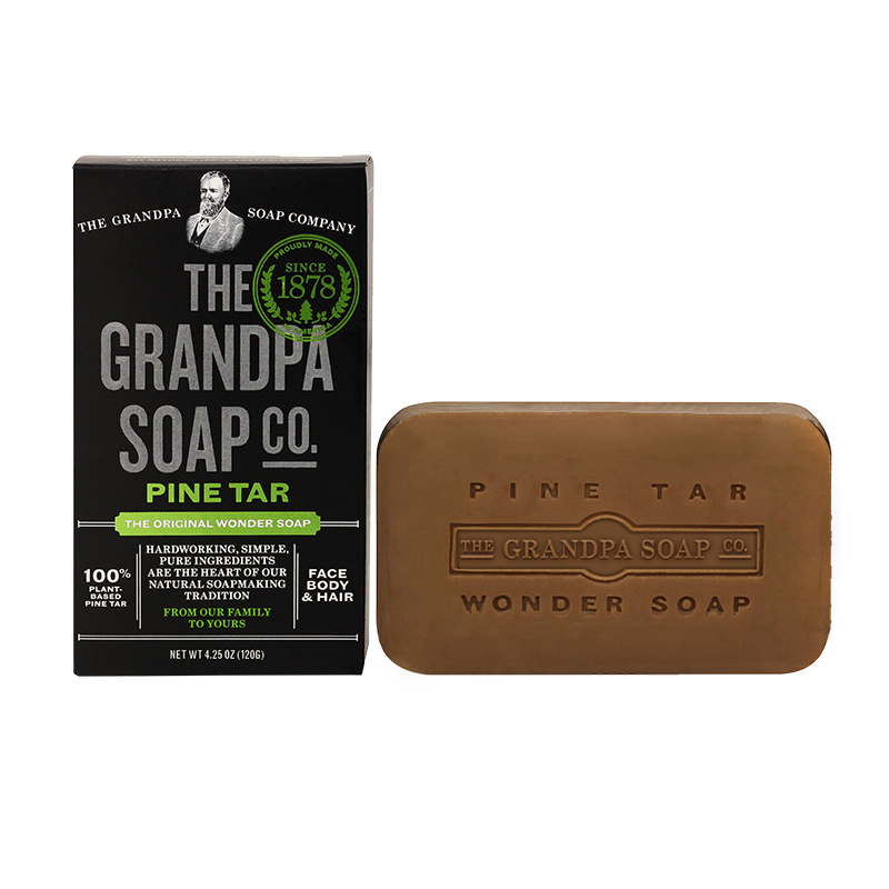 The Grandpa Soap Co. - Pine Tar - Bar Soap