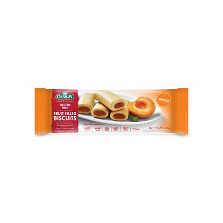 Orgran Biscuits - Apricot Fruit Filled Biscuits