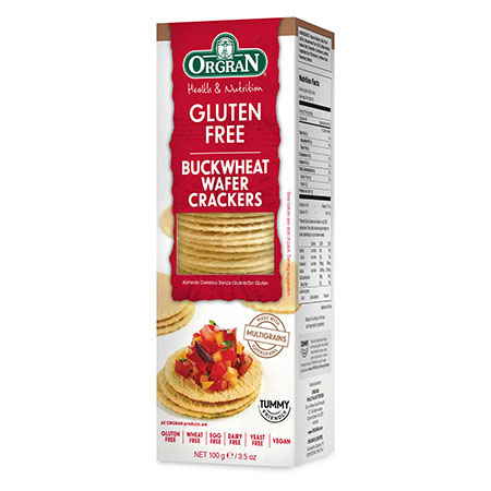 Orgran Crispbreads - Buckwheat Wafer Crackers  