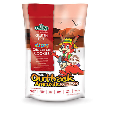 Orgran Kids - Mini Outback Animals - Multi packs Chocolate