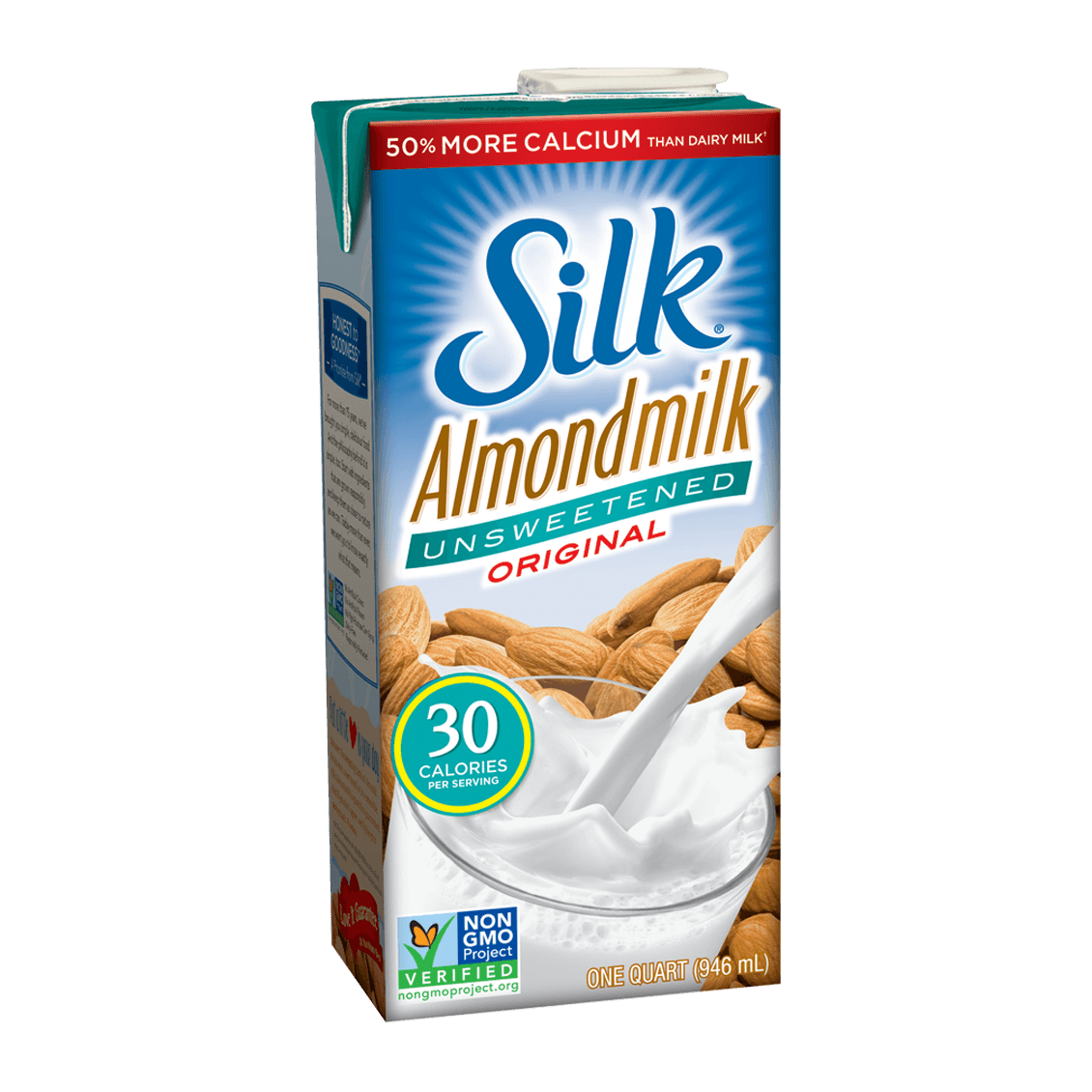 Silk Shelf Stable - Pure Almond Original Unsweetened