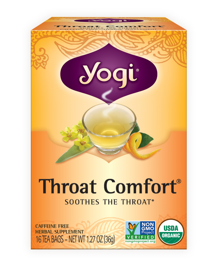Yogi Tea Cold Wether - Throat Comfort 