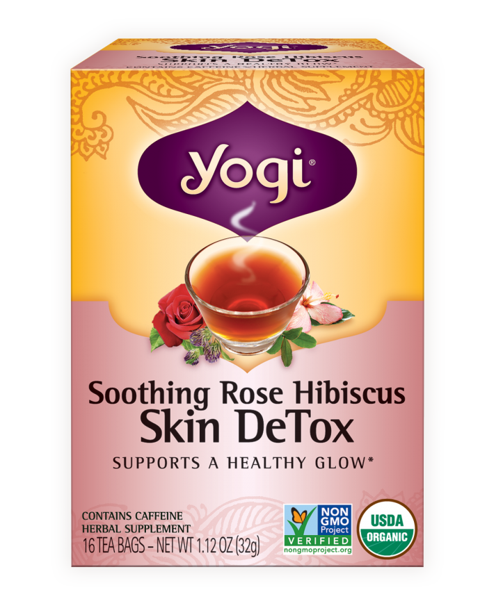 Yogi Tea Detox - Skin Detox / Soothing Rose Hibiscus