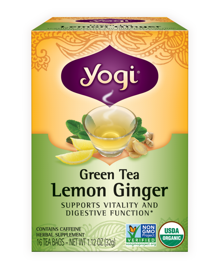 Yogi Green Teas - Green Tea Lemon Ginger 