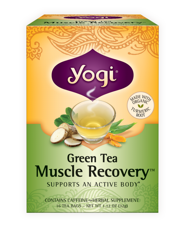 Yogi Green Teas - Green Tea Muscle Comfort / Recovery
