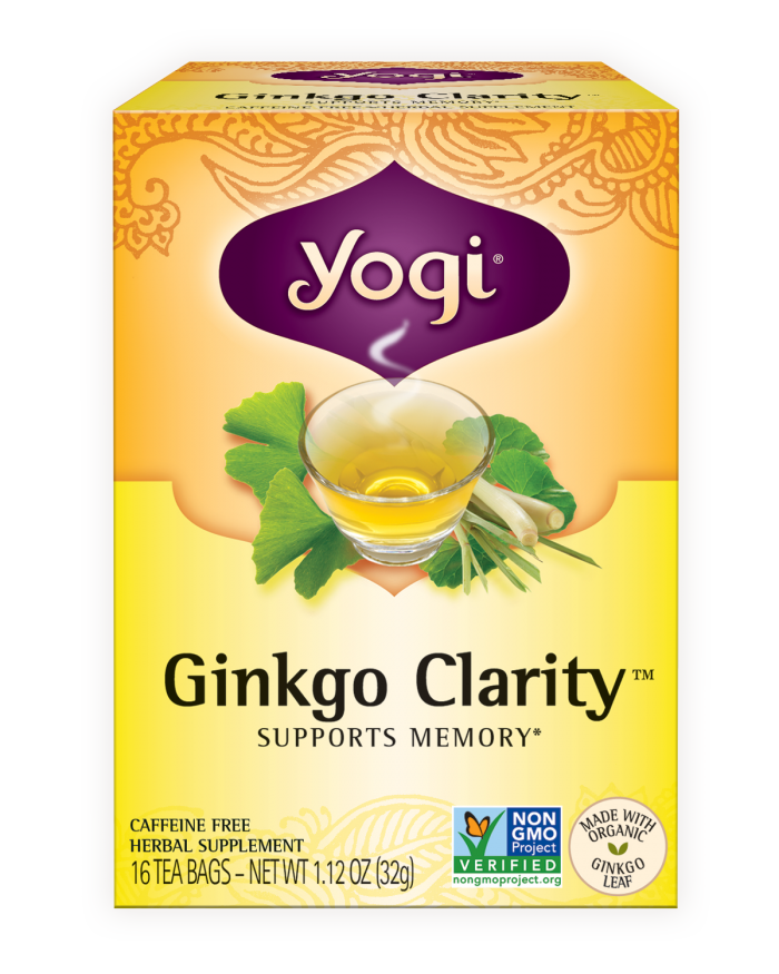 Yogi Tea Herbal - Ginkgo Clarity 