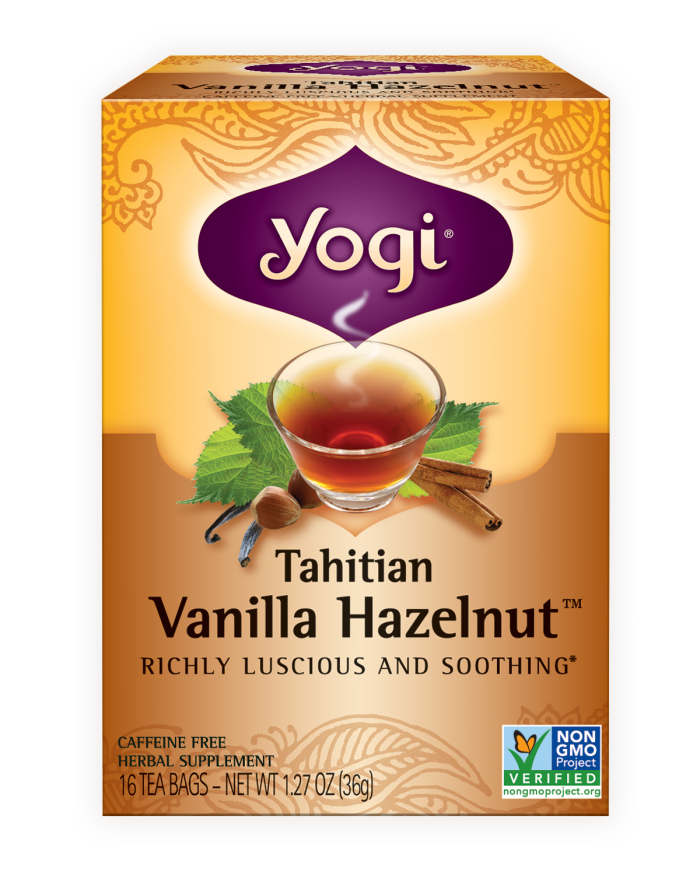 Yogi Tea Herbal - Tahitian Vanilla Hazlenut 